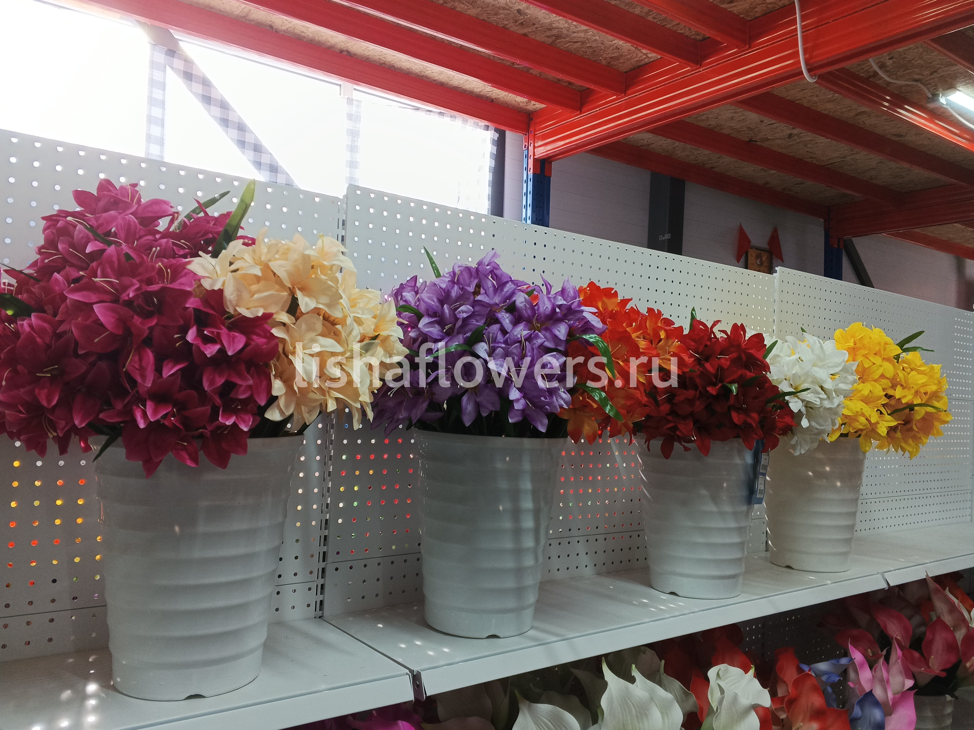Букет лилейника 7в 49г 60см.Арт.ACC-12  